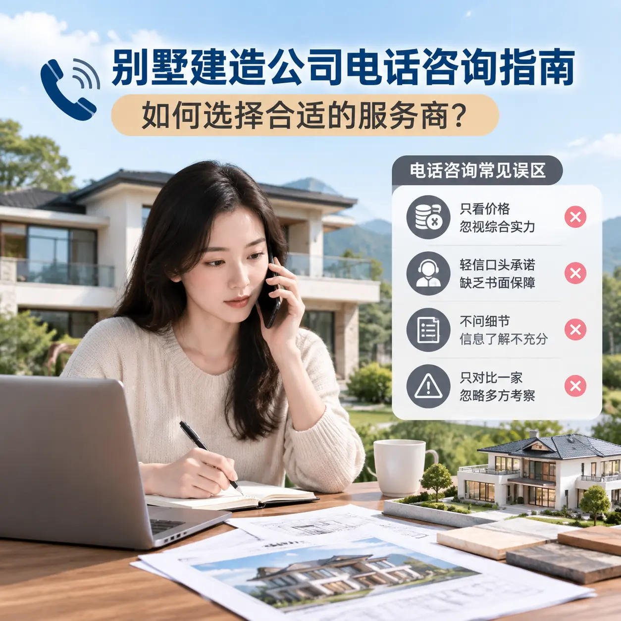 别墅建造公司电话咨询指南，如何选择合适的服务商？