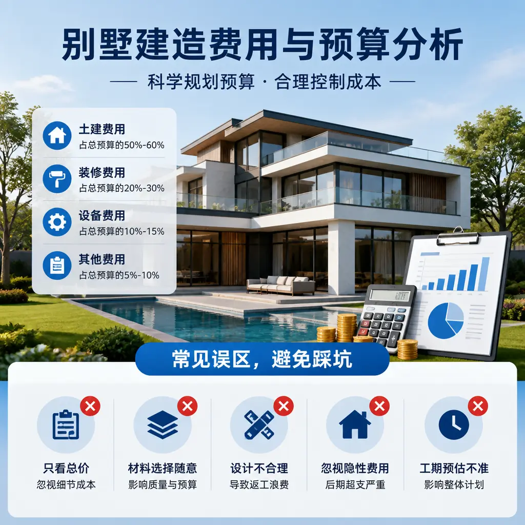 别墅建造公司推荐： 安龙 建造别墅的费用与预算分析