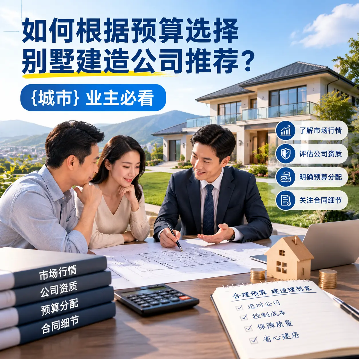 如何根据预算选择别墅建造公司推荐? 安龙 业主必看