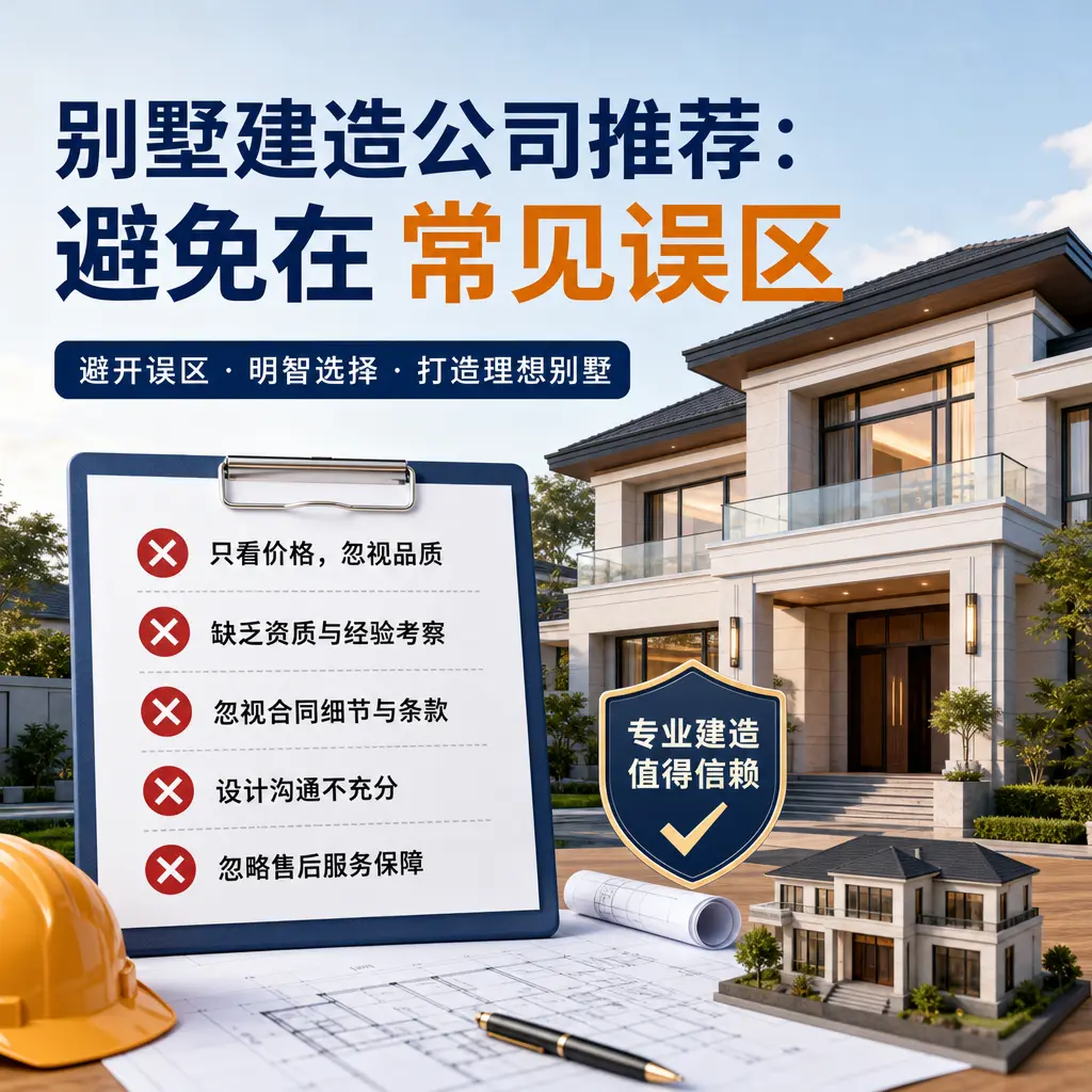 别墅建造公司推荐：避免在 安龙 的常见误区