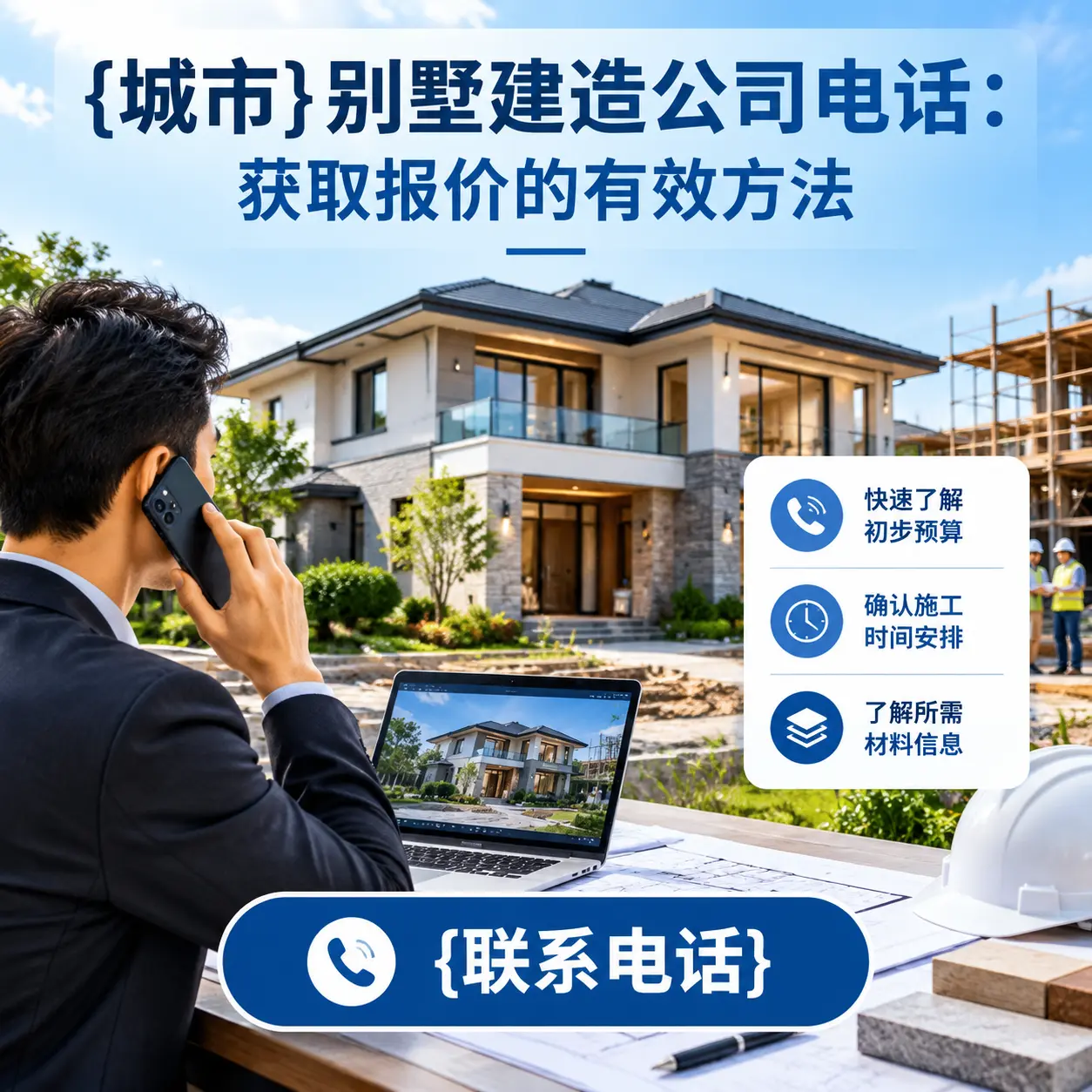 安龙别墅建造公司电话：获取报价的有效方法