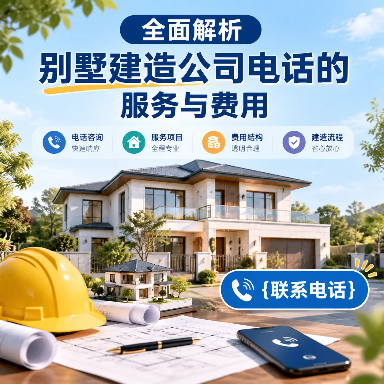 全面解析安龙别墅建造公司电话的服务与费用